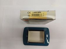 MATERIALE ELETTRICO CIVILE TICINO LIVING INTERNATIONAL PLACCA METALLO 3 POSTI