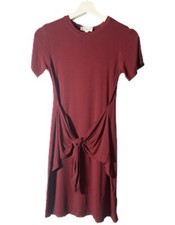 Thyme & Honey Bodycon Mini Dress size XS Red