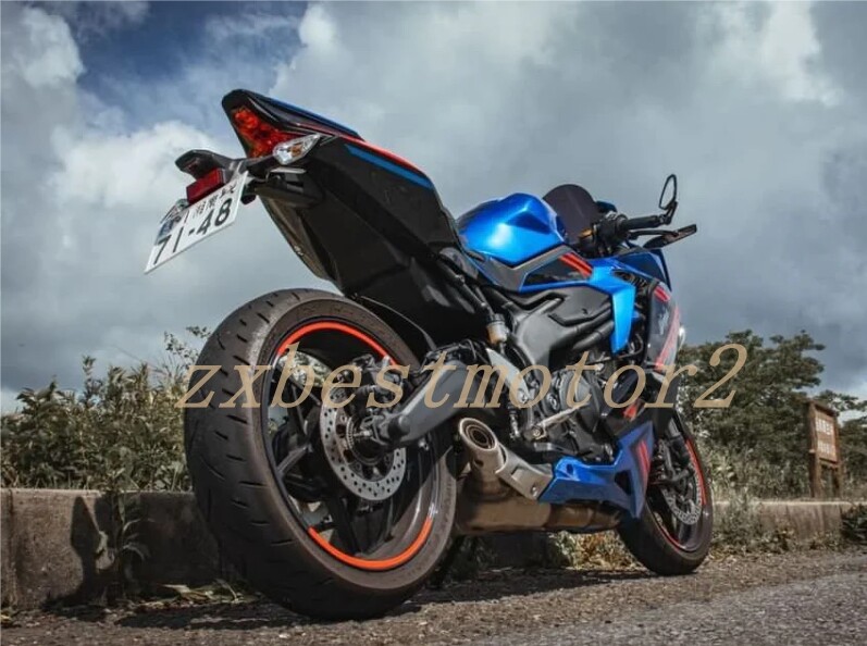 Blue Red Fairing Kit w/Tank For Kawasaki Ninja ZX4R ZX4RR