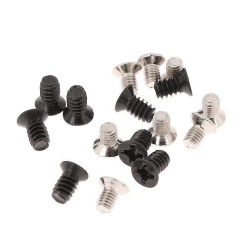 50Pcs PC Power Supply Hard Drive Motherboard Video Card Cross Head Screw Bolts