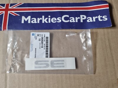 Genuine Vauxhall ASTRA H ZAFIRA B VECTRA C Tailgate Badge 93179480  