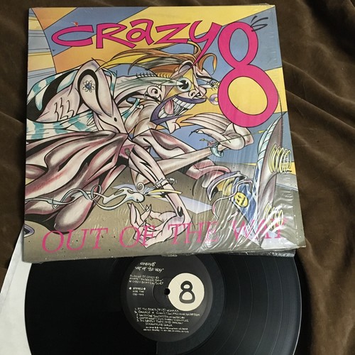 Crazy 8’s Out Of The Way LP In Shrink With Poster And Insert - Picture 2 of 4