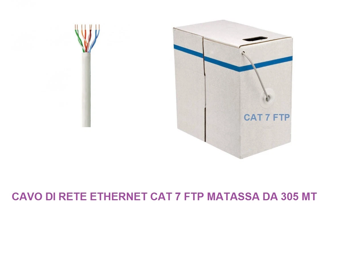 Categoria Flessibile 7 Di Ethernet Dei Fili Di Rame LSOH Del Cavo AWG23 Della Rete Di 10GB - Foto 5
