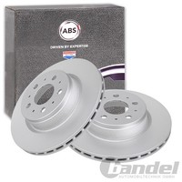 2X A.B.S. Bremsscheiben 320Mm Vorne Passend FüR Tesla Model