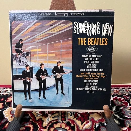 The Beatles Something New ST-2108 Album LP Vinyl Record Japan Used