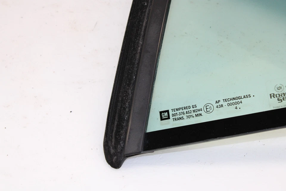 Cadillac XLR 2004-2009 cuarto trasero izquierdo ventana vidrio/bisagra OEM NI51 Foto 3 de 4