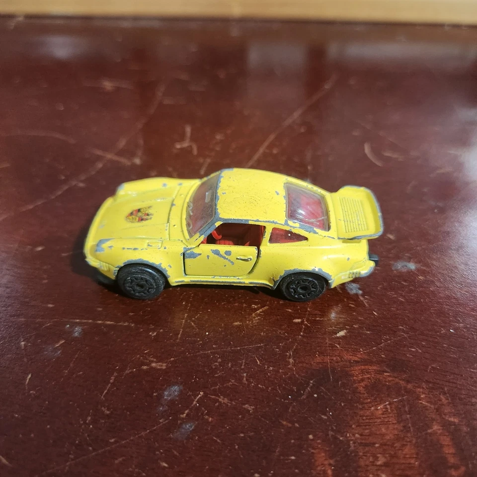Raro/De colección Majorette Porsche Turbo No. 209 / Hecho en Francia Foto 3 de 4