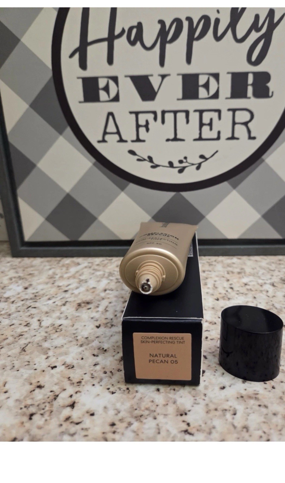 BARE MINERALS COMPLEXION RESCUE Skin-perfecting SPF30 # 05 NATURAL PECAN 1.18Oz 