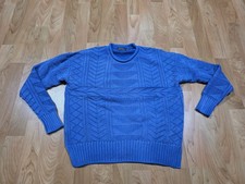 Polo Ralph Lauren Womens Knitted Sweater Vtg Retro Fisherman Style Outdoors