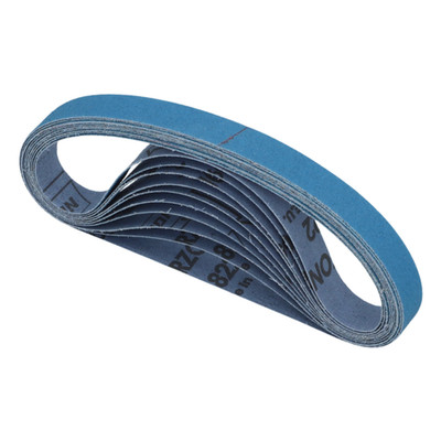 20 mm x 520 mm NORTON R822 Premium Zirkonia Feile Schleifbänder - 40 60 & 80 Körnung