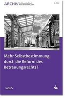 Mehr Selbstbestimmung Durch Die Reform Des Betreuungsrechts? | E.V. | Buch