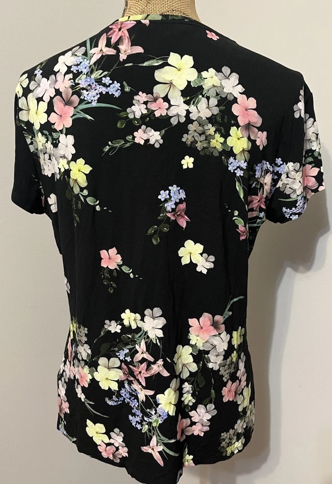 Camiseta Ted Baker London Floral Manga Corta Talla 5 Multicolor Foto 3 de 4