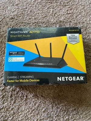 Netgear AC1750 Smart WiFi Router - 1GHz Dual Core Processor Gaming / Streaming