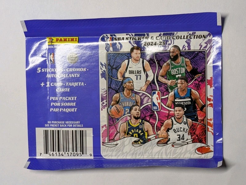 2024-25  Panini NBA Sticker & Card Collection 1 - Pack