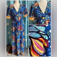 Tabitha Brown for Target floral maxi African inspired dress.2