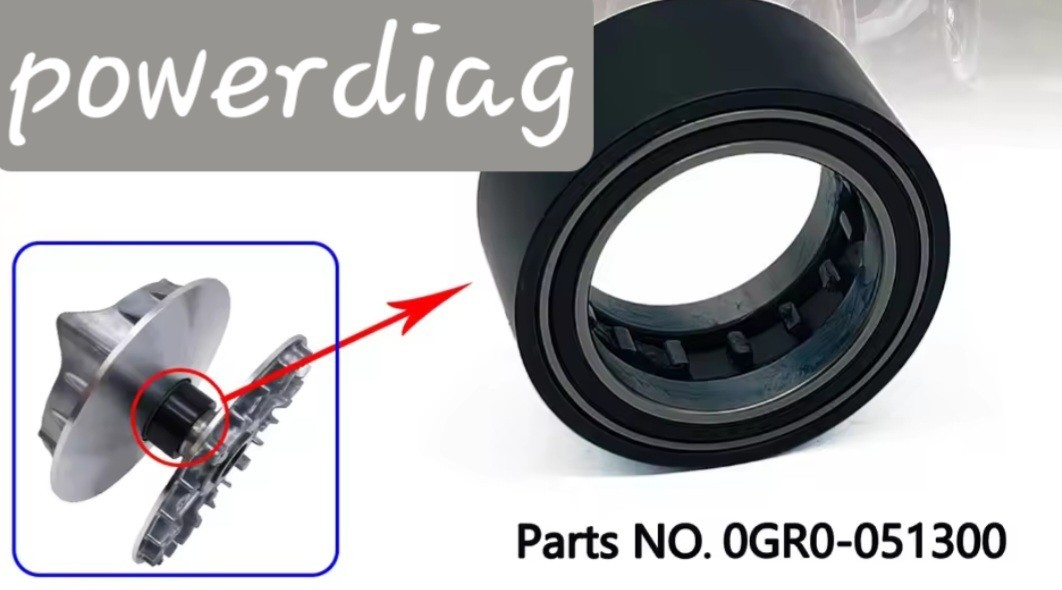 Réparer le Bruit de Variateur CFMOTO avec le Roulement de Roue Libre Moteur 0GR0-051300