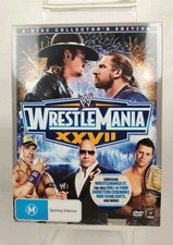 WRESTLEMANIA XXV11 WWE The Rock CM Punk John Cena Triple H BRAND NEW 3 DVD Ntsc