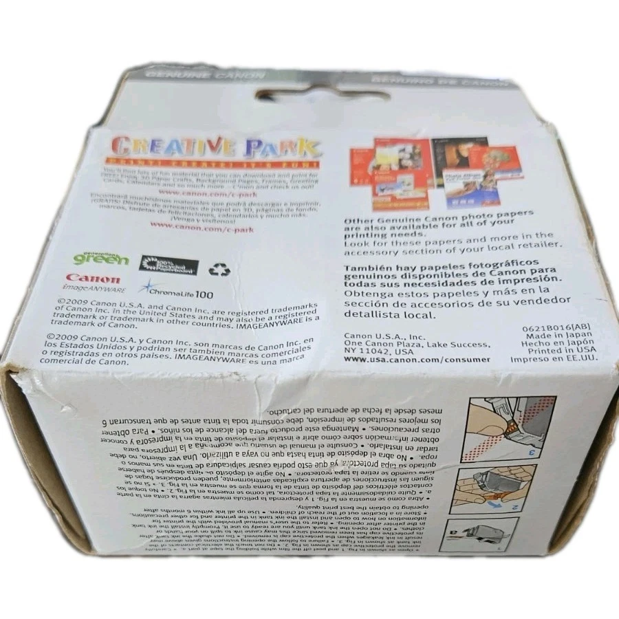 Tanques de tinta Canon CLI-8 ChromaLife 100 cian, magenta, amarillo, paquete de 3, IP3300 Foto 2 de 3