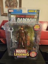 Vintage 2002 ToyBiz Marvel Legends Series III 3 Daredevil 6  Figure & Comic New
