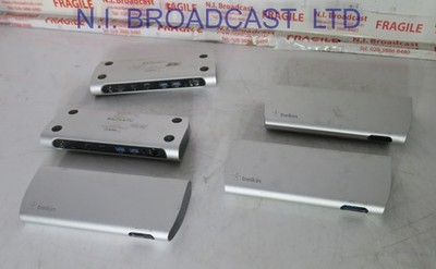 5x Belkin Thunderbolt 2 Express Dock HD F4U085