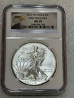 2012 SILVER EAGLE  NGC MS 69 FIRST RELEASES ~~ RARE BALD EAGLE LABEL (X)