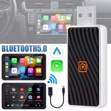 2 IN 1 Android Auto Wireless Adapter Wireless CarPlay Adapter Plug Play Radio