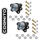 2 Cognito HD ALPHA Series Bolt in Upper Ball Joints for 1999-2025 GM 1500 Trucks