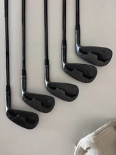 Sub 70 TAIII Forged Black 6-PW Iron Set Regular Flex Right KBS Steel New Grips