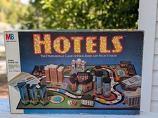 VTG Hotels Board Game 1987 100 Complete Milton Bradley - In Great Shape