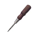 Antique Model T Ford wooden-handled thin flathead screwdriver