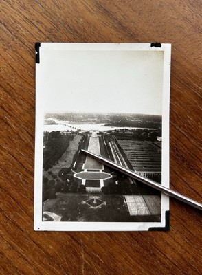 1920s Lincoln Memorial Seen from Washington Monument Washington DC Aerial Photo