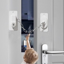 Child Proof Door Lock 2 Pack , Door Locks for Kids safety Cat Door Latch, ...