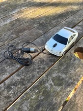 Benz Original USB Mouse Wired White LED Light Unused Tested