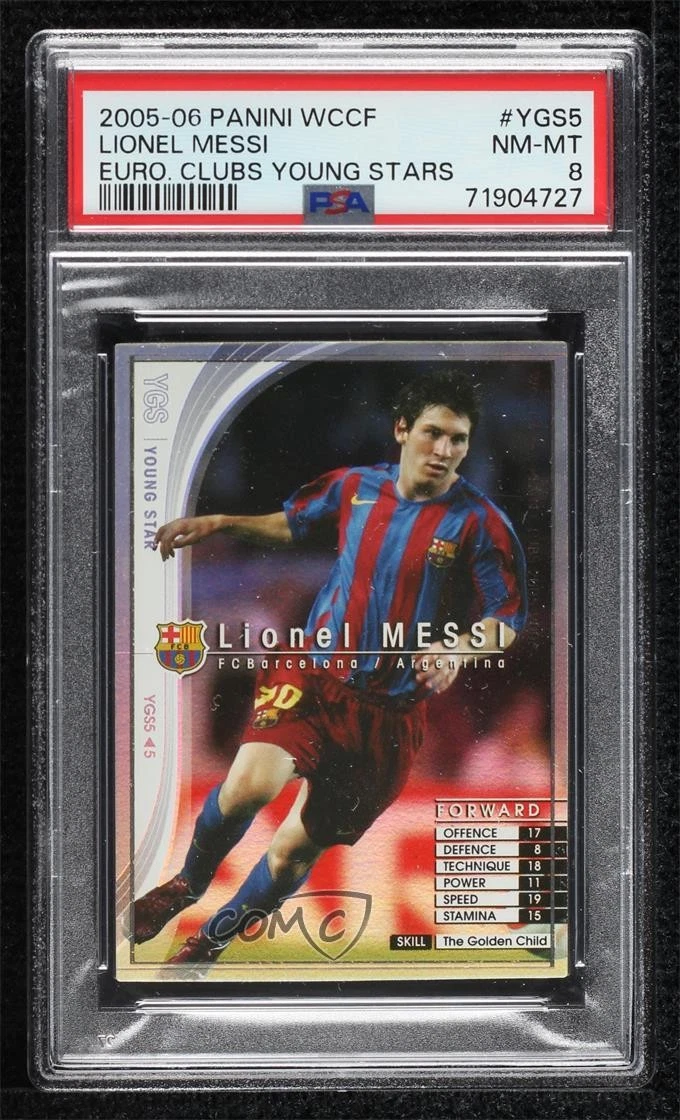 2005-06 Panini WCCF European Clubs Soccer Trading Cards for sale