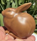 Rookwood Pottery #6160 Brown Rabbit Bunny Paperweight Figurine — photo 4