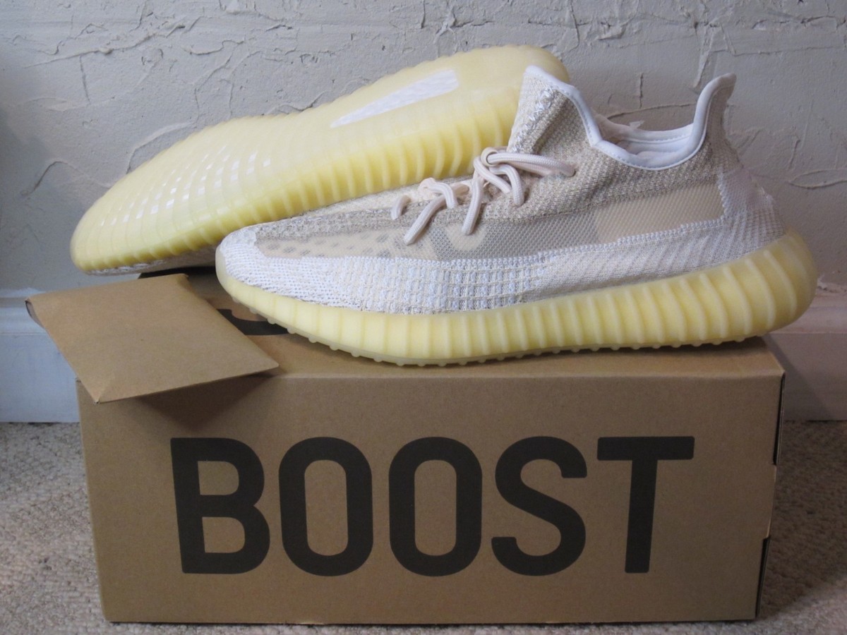 adidas Yeezy Boost 350 V2 Natural Men's Size 10.5 NEW! FZ5246 2020