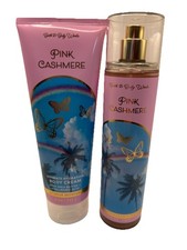 -NEW- Bath  Body Works Pink Cashmere Fine Fragrance Mist  Body Cream 8 fl oz
