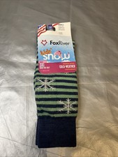 Fox River Kids Snow Socks Small Weight Sz S Sock Ski Merino Wool Blend