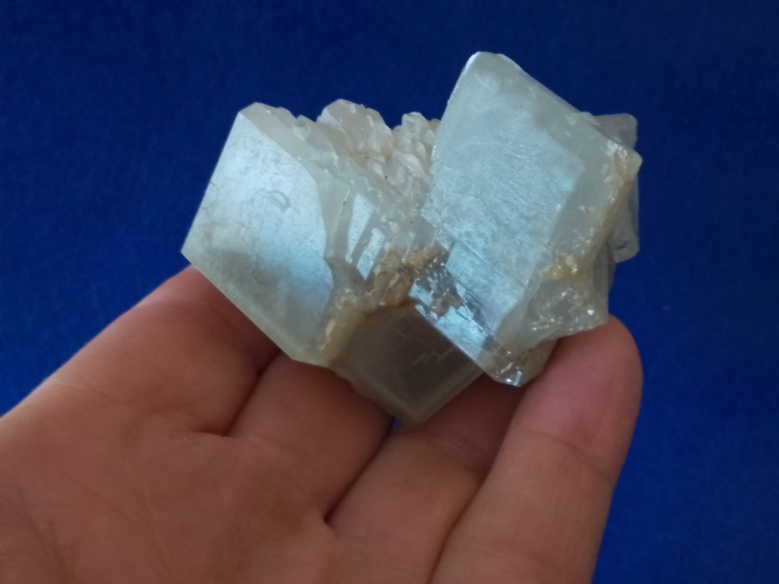 Cluster cristalli Rombici Calcite