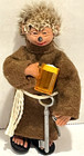 2 Vintage Steiff Peter Mecki Hedgehogs Monk with Beer & Hiker with Walking Stick — photo 6
