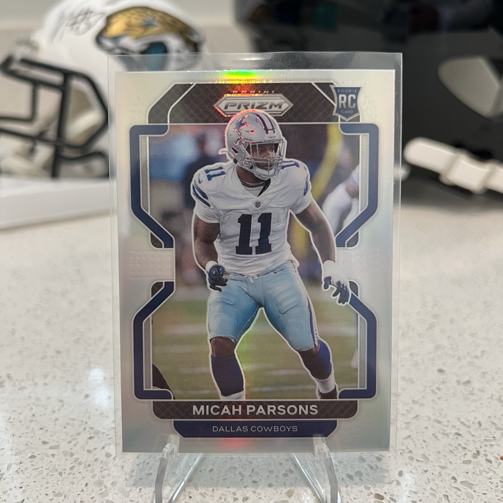 Micah Parsons Panini Prizm #382 Silver