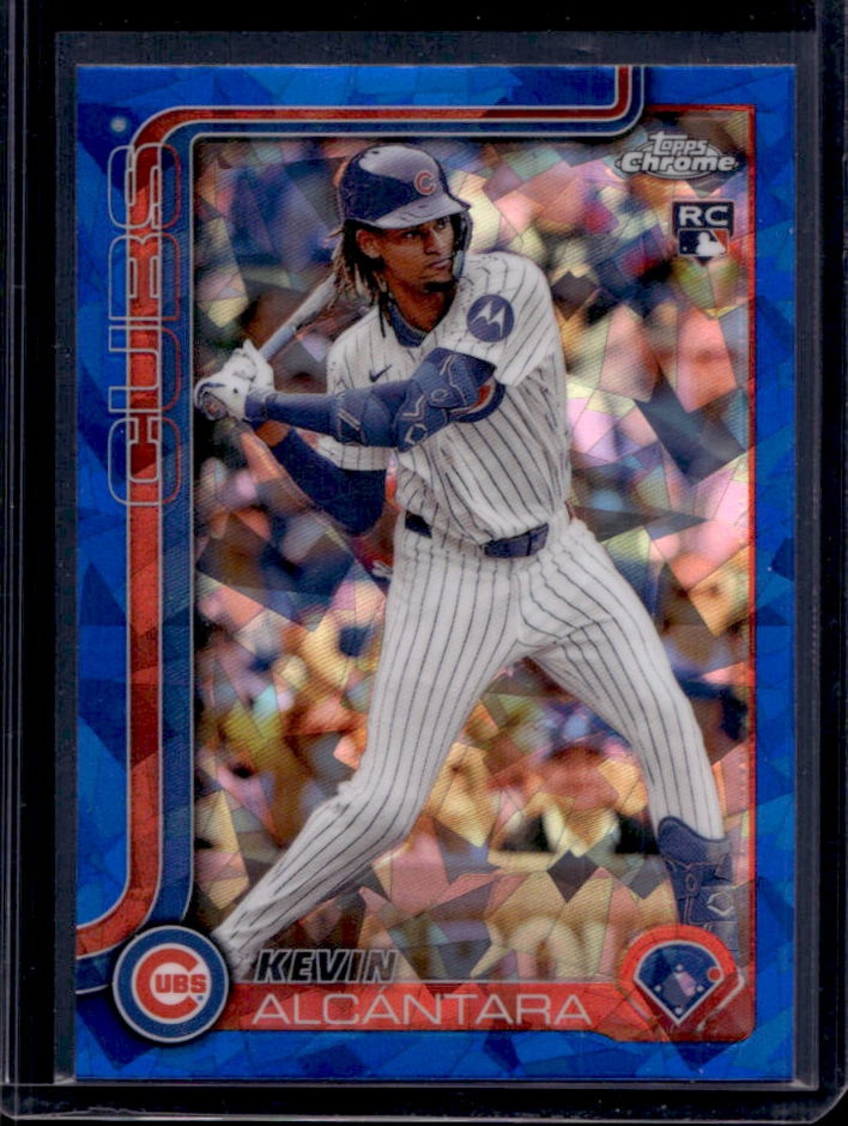 2025 Topps Chrome Sapphire Kevin Alcantara RC Rookie #173 Cubs