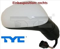 TYC 331-0055 AußEnspiegel Rechts Spiegel AußEn FüR Seat