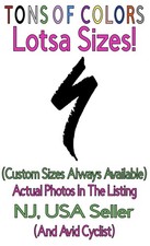 Specialized Bikes "S" Die Cut Vinyl Decal Many Sizes  Colors FREE Shipping 