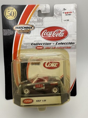 2002 Matchbox Collectibles ~ Coca-Cola 1998 MGF 1.8i Convertible ~ NIP #97368