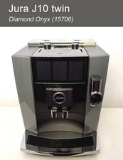 JURA J10 TWIN DIAMOND ONYX (15706), AUTOMATIC...