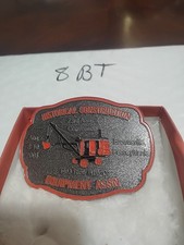 Historical Construction Equipment Association 23rd Annual Aug. 2008 Brass Buckle