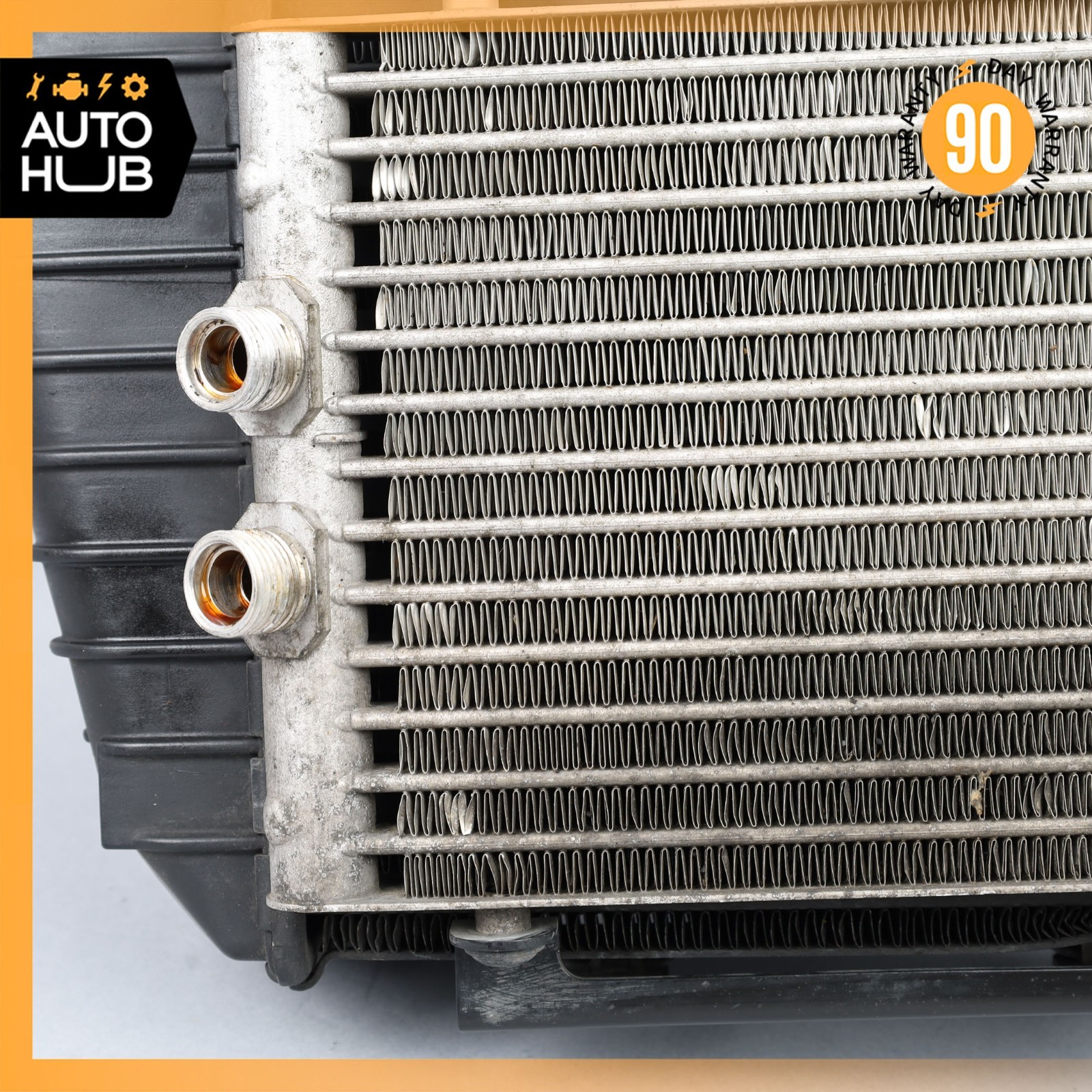 Bentley Continental GT 6.0L Right Turbo Intercooler Oil Cooler 3W0145804C OEM