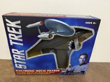 STAR TREK III Art Asylum Phaser 2015 NIB Opened To Remove Batteries Diamond
