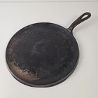 Vintage Wagner Ware Cast Iron 10” Round Griddle Sidney -0- 1109 B USA